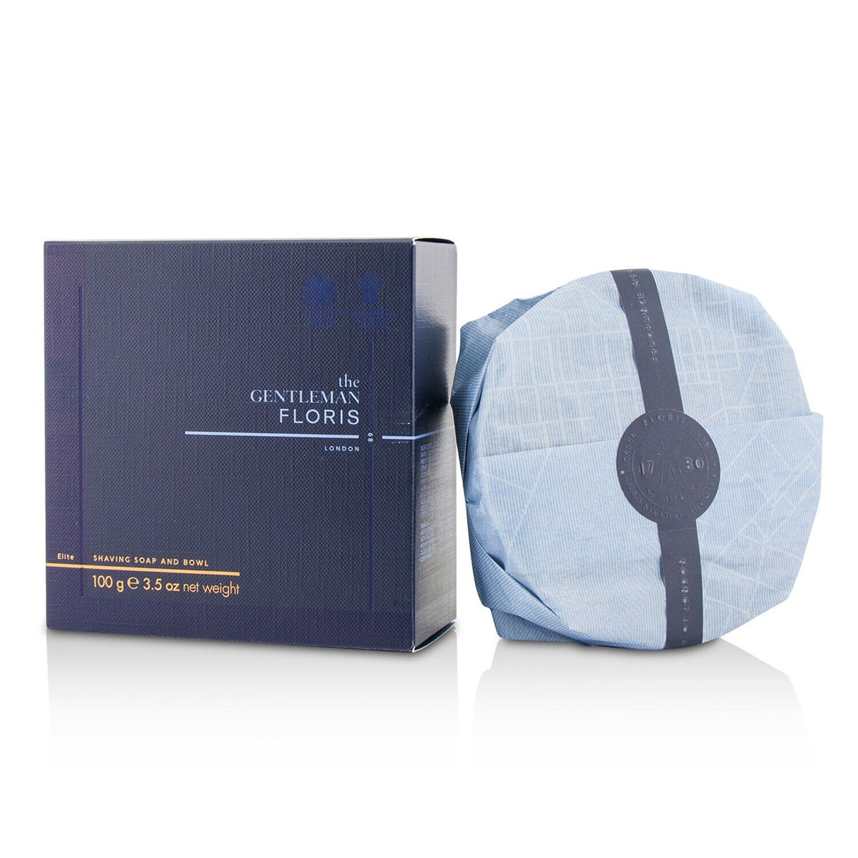 Floris - Elite Shaving Soap and Bowl  - 100g/3.5oz
