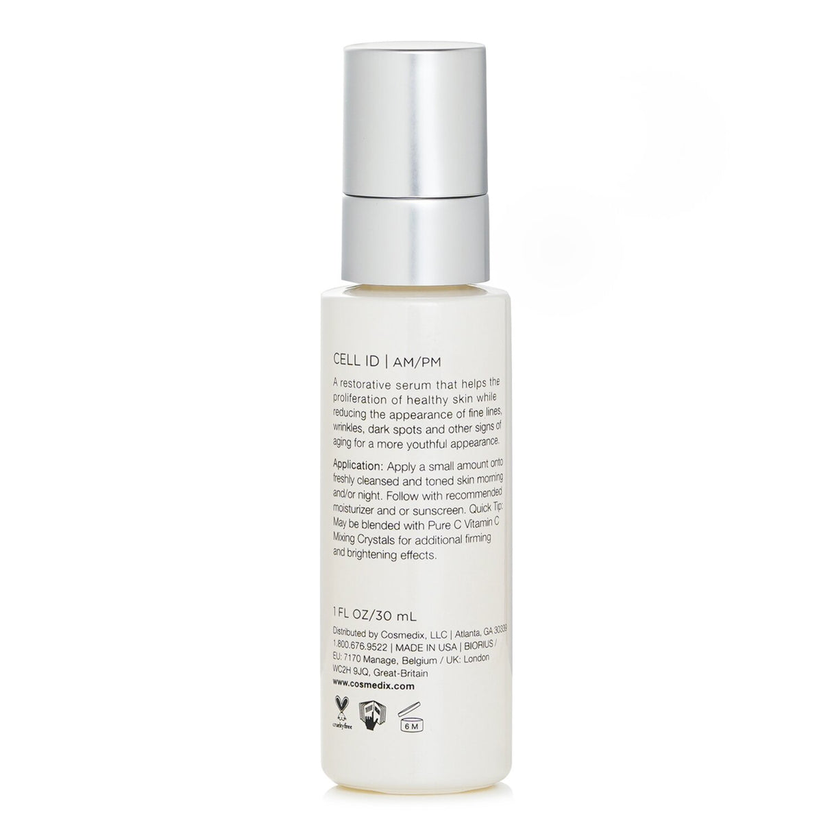 Restorative face serum with peptides and niacinamide for youthful, even-toned skin and reduced fine lines and dark spots.