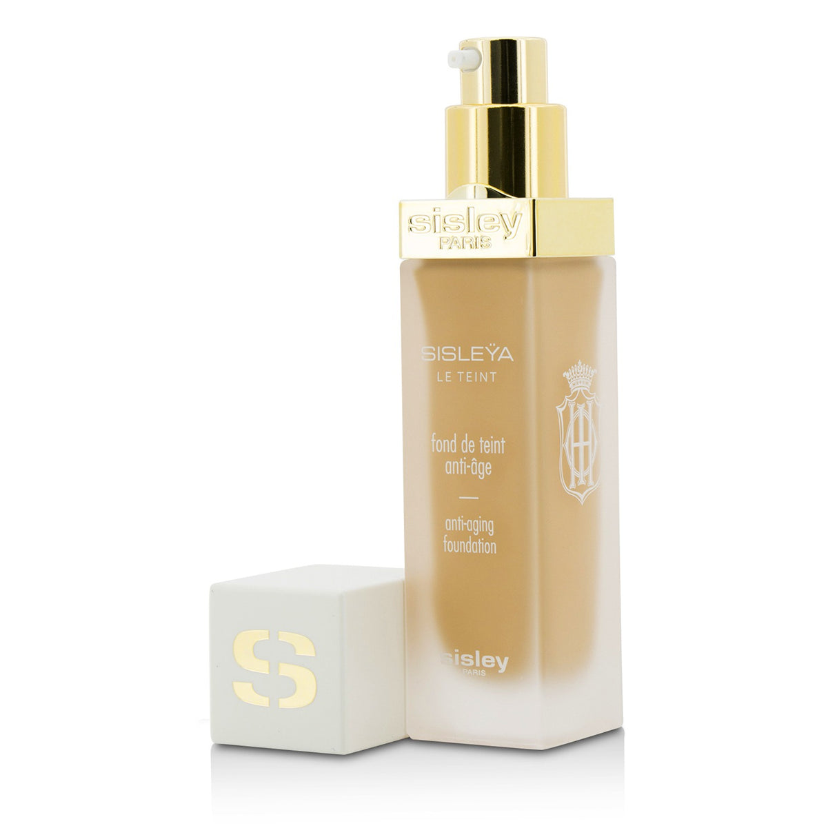 Sisley Sisleya Le Teint Anti Aging Foundation in #1B Ivory, 30ml, enhances radiance with anti-aging benefits for all skin types.