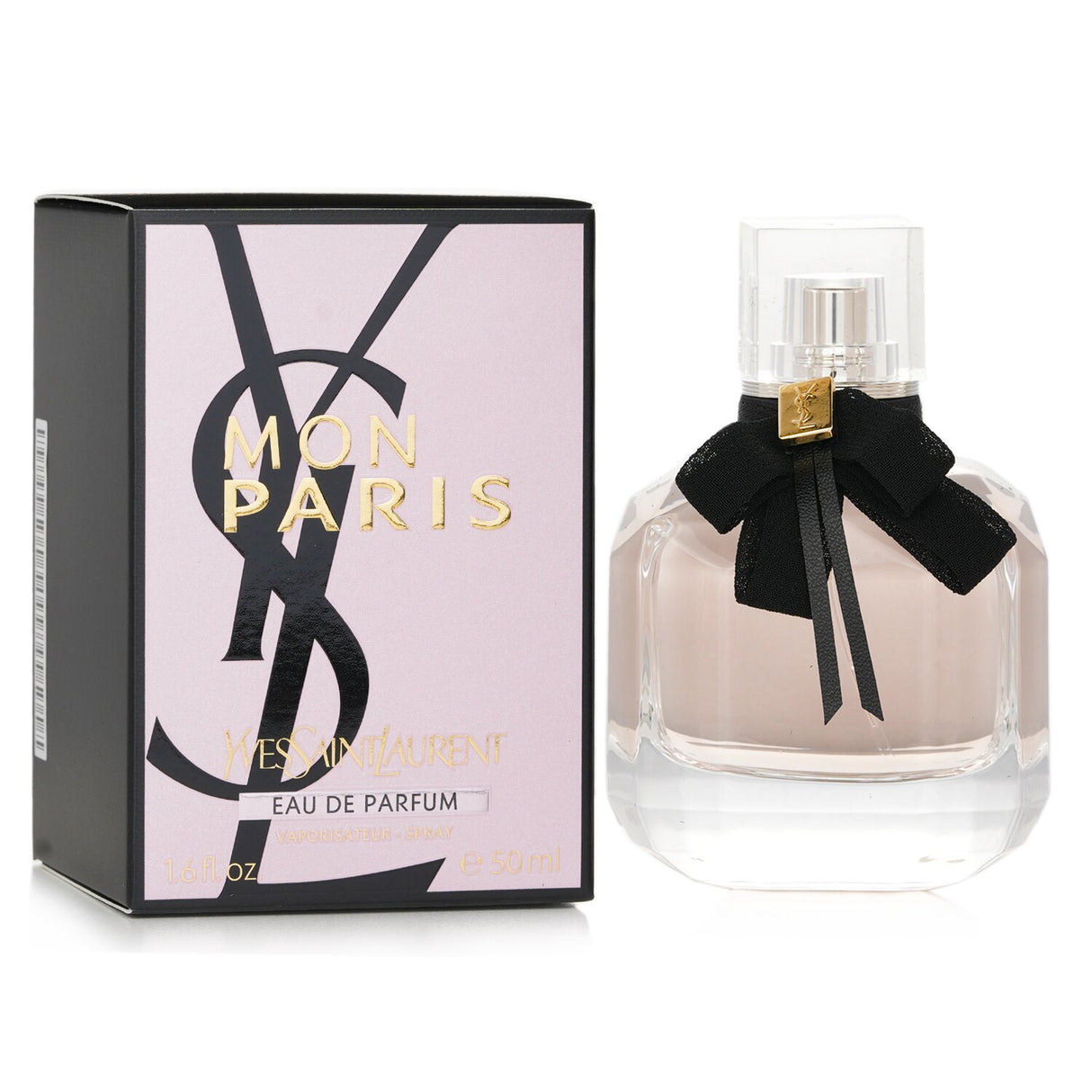 Yves Saint Laurent Mon Paris Eau De Parfum Spray, 50ml; a romantic chypre fruity scent with bergamot, berries, and floral notes.