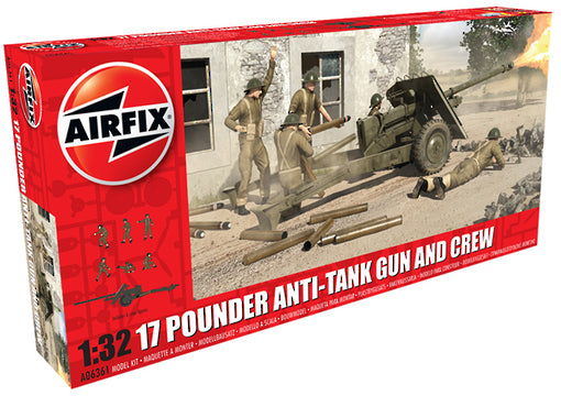 1:32 - 17 Pounder Anti - Tank Gun