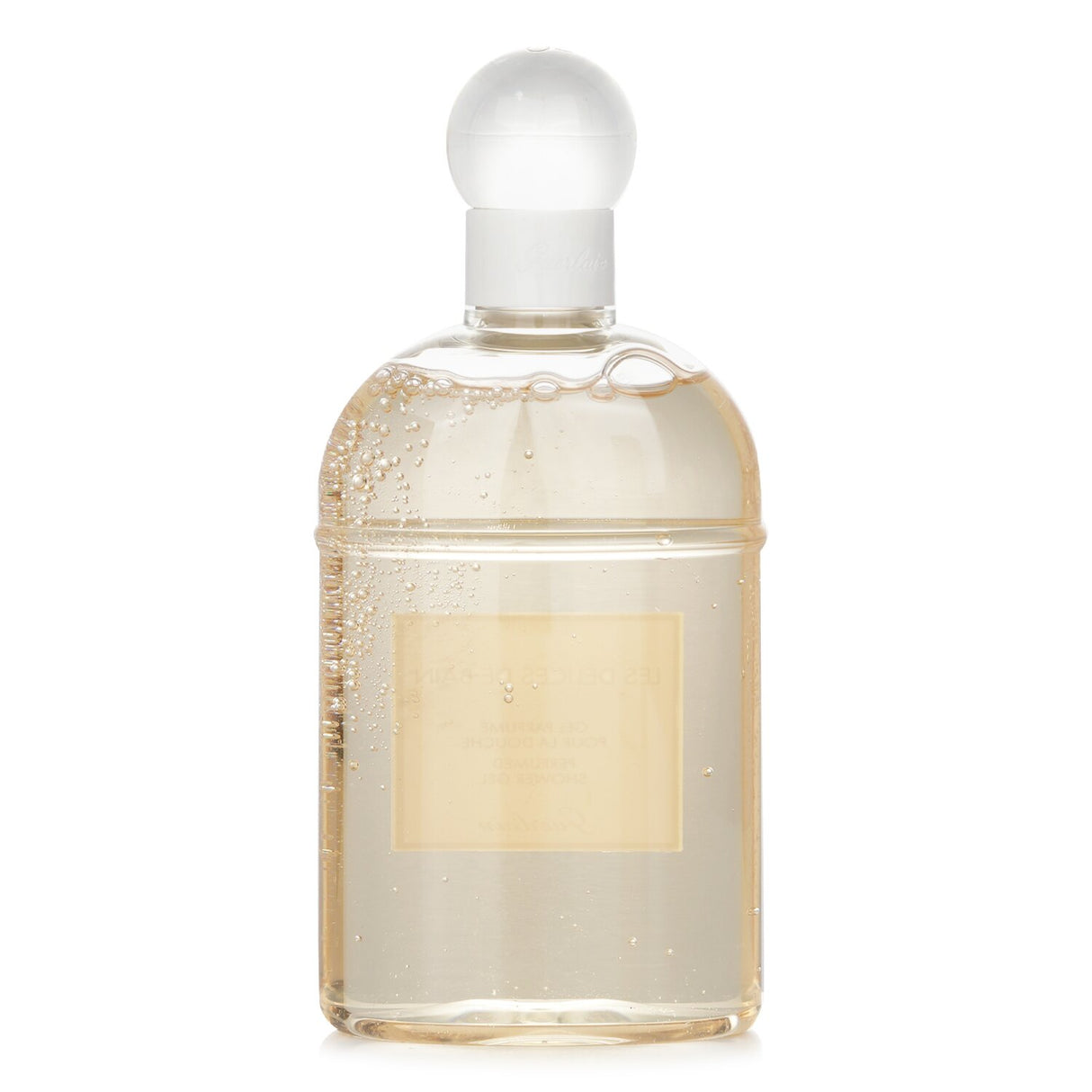 Guerlain Les Delices De Bain Perfumed Shower Gel in 200ml, a luxurious cleansing gel with a refreshing, sensuous scent.