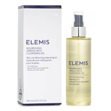 Elemis Nourishing Omega-Rich Cleansing Oil in 195ml, a luxurious oil-to-milk cleanser that nourishes and brightens skin.