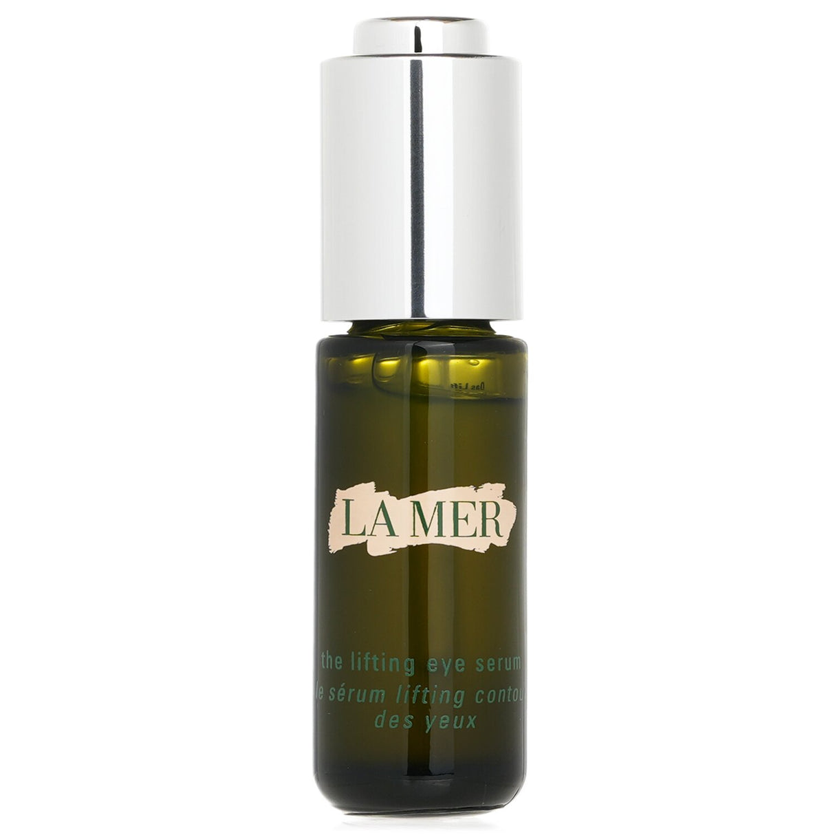La Mer Lifting Eye Serum in a 15ml bottle revitalizes and rejuvenates the eye area with a unique Stretch Matrix Complex.