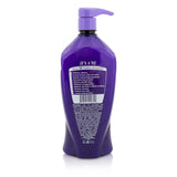 Luxurious 1000ml silk-infused shampoo, hydrates, strengthens, and reduces drying time for soft, shiny, and healthy hair.