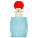 Miu Miu Eau De Parfum Spray 100ml: A vibrant floral scent with notes of lily, rose, and warm spices in a luxurious flacon.