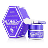 Glamglow GravityMud Firming Treatment in a 50g jar, a luxury peel-off mask for youthful, contoured skin.