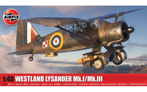 Airfix Model Kit - Westland Lysander Mk I Mk III