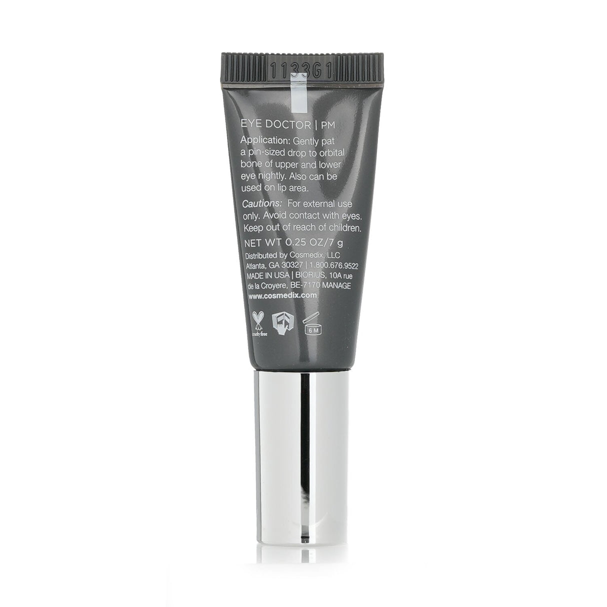 High-potency eye serum with Retinol and Coconut Extract for rejuvenating and hydrating the delicate eye area.