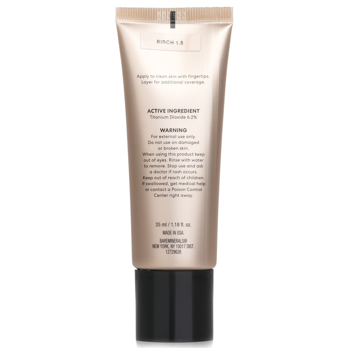 BareMinerals Complexion Rescue Tinted Hydrating Gel Cream SPF30 - #1.5 Birch 35m