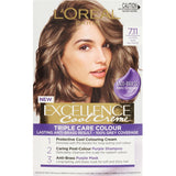 Loreal Excellence Cool Hair Colour Ultra Ash Blonde 7.11 - 1pack
