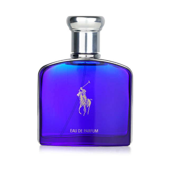 Ralph Lauren Polo Blue Eau De Parfum Spray 75ml, a fresh citrus aquatic fragrance for men, perfect for spring and summer.