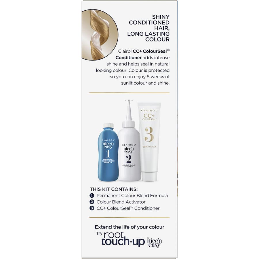 Clairol Nice N Easy Hair Colour Medium Blonde 8 - 1pack