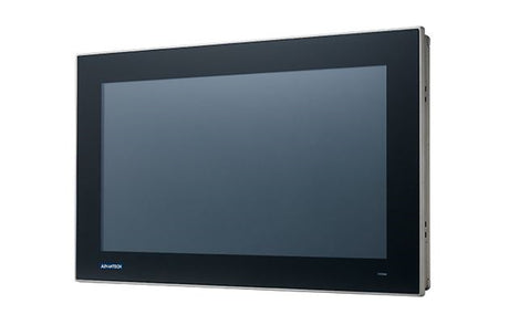 21.5" FHD industrial touchscreen monitor with IP66 rating, P-CAP multi-touch, and durable aluminum chassis for harsh environments.