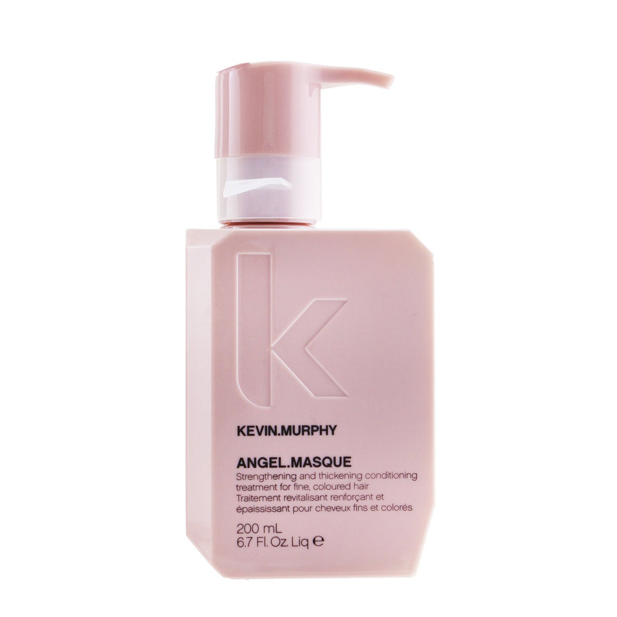 Luxurious Kevin.Murphy Angel.Masque for fine, coloured hair; strengthens, thickens, and adds shine with Tripeptides and Bamboo Extract.