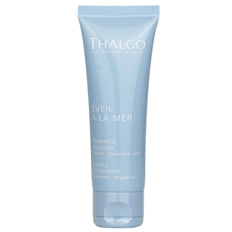 Thalgo Eveil A La Mer Gentle Exfoliator in 50ml, designed for dry skin with jojoba beads for smooth, hydrated, radiant complexion.