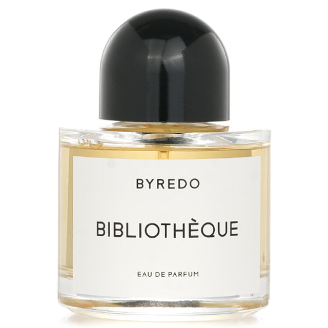 Byredo Bibliotheque Eau De Parfum Spray 100ml, unisex floral-woody fragrance with peach, peony, leather notes for any occasion.