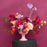 Ceramic Compote Charlotte Vases Light Pink