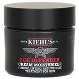 Kiehl's Age Defender Moisturizer for men, 50ml, enhances firmness, reduces fine lines, and revitalizes youthful skin.