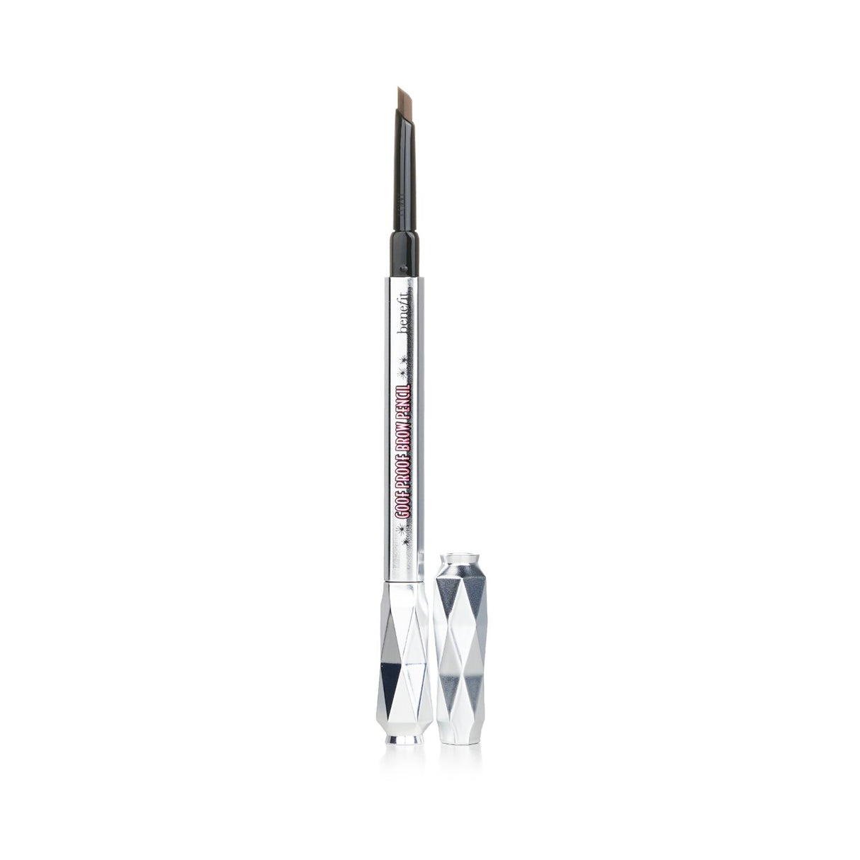 Benefit Goof Proof Brow Pencil in #4 (Medium): non-sharpen tip, waterproof formula, and built-in spoolie for perfect brows.