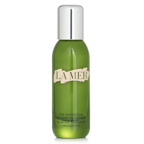 La Mer Revitalizing Hydrating Serum in a 30ml bottle, enriched with algae and antioxidants for youthful, radiant skin.