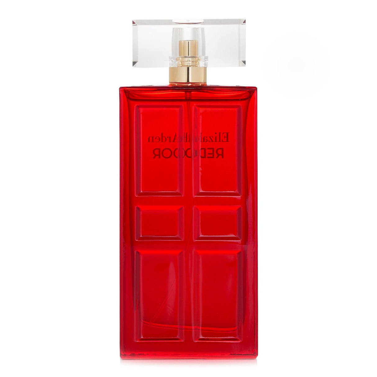 Elegant 100ml bottle of Elizabeth Arden Red Door Eau De Toilette Spray, featuring an enchanting floral oriental fragrance.