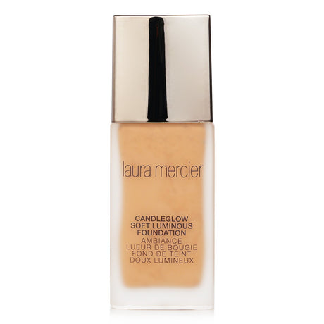 Laura Mercier Candleglow Soft Luminous Foundation #4W2 Chai, 30ml, offers lightweight coverage for a radiant, natural glow.