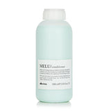 Davines Melu Conditioner in a 1000ml bottle, designed for nourishing and repairing long or damaged hair, promotes softness and shine.