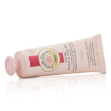 Luxurious 30ml Rose Hand & Nail Cream with shea butter, hydrates skin and strengthens nails, leaving a floral scent.