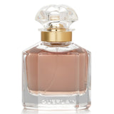 Guerlain Mon Guerlain Eau De Parfum Spray 50ml, an elegant oriental woody fragrance with notes of lavender, jasmine, and sandalwood.