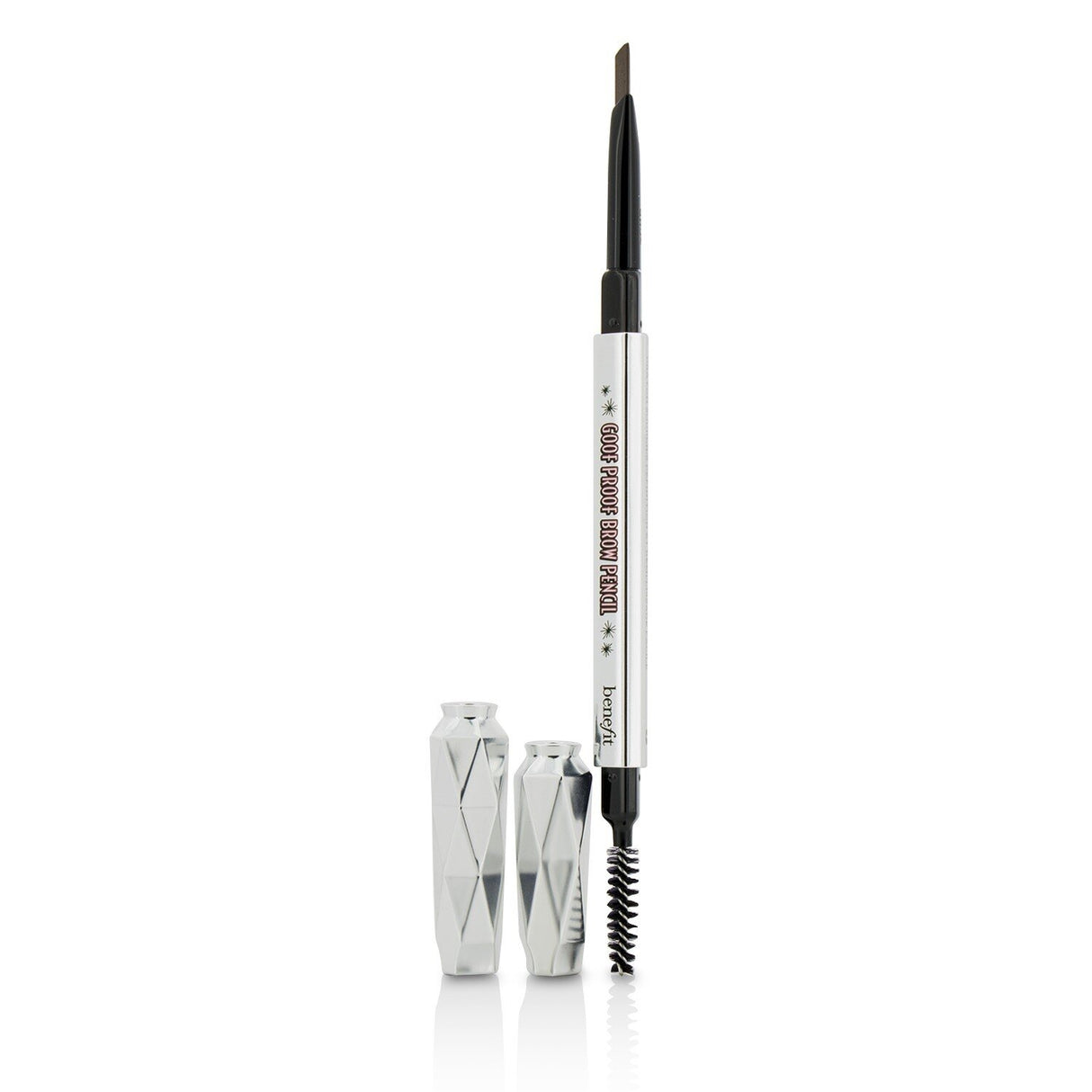 Benefit Goof Proof Brow Pencil #3 (Medium) showcases a 'goof-proof' tip for effortless brow filling and shaping.