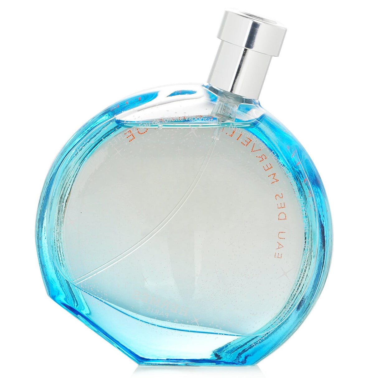 Eau Des Merveilles Bleue Spray: 100ml aquatic fragrance with salty and woody notes, perfect for spring and summer.