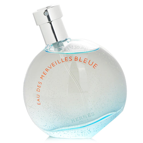 A 50ml Eau De Toilette from Hermes featuring an aquatic scent with patchouli and sea accords, perfect for spring and summer.