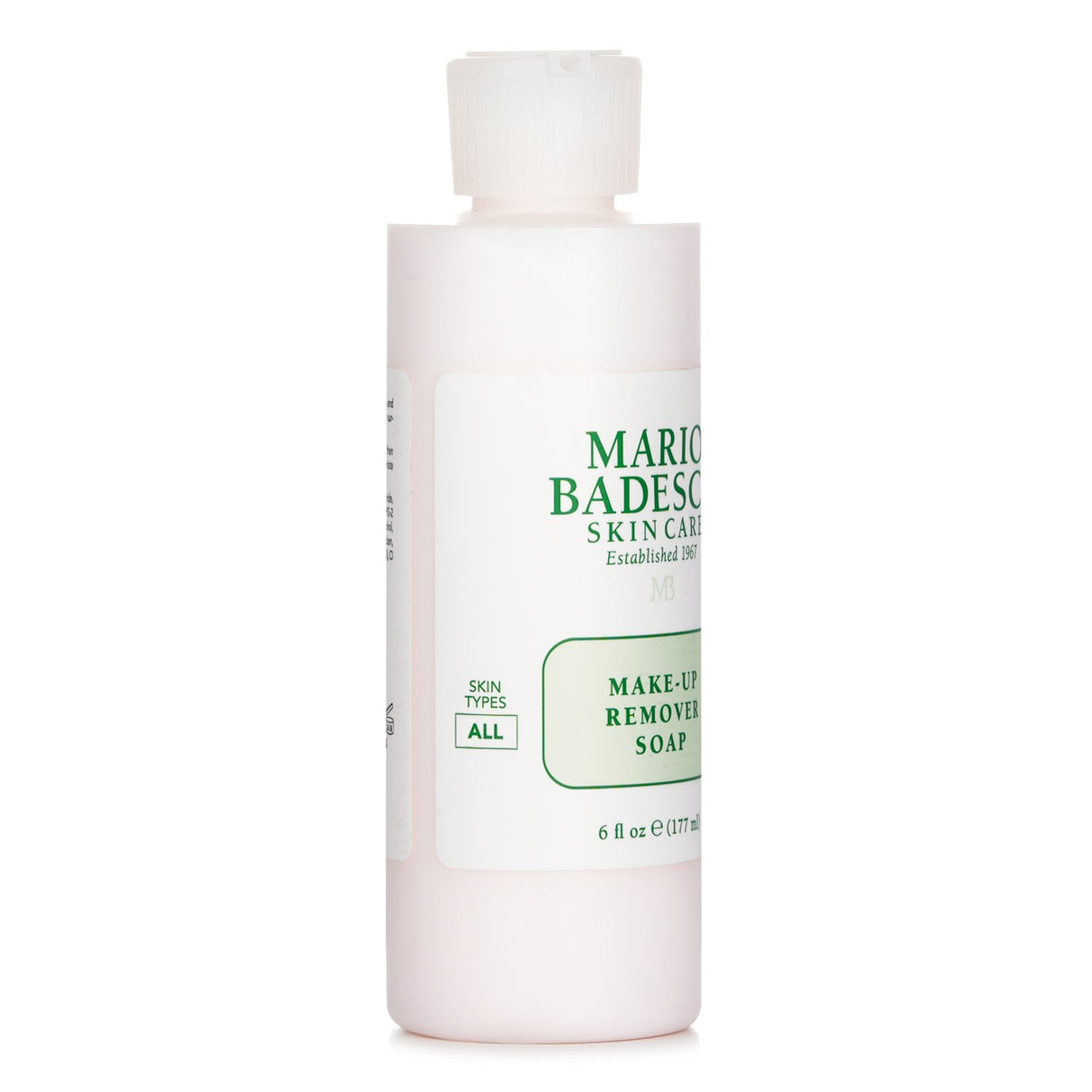 Mario Badescu Make-Up Remover Soap in 177ml, creamy and oil-free, gently cleanses makeup without drying all skin types.