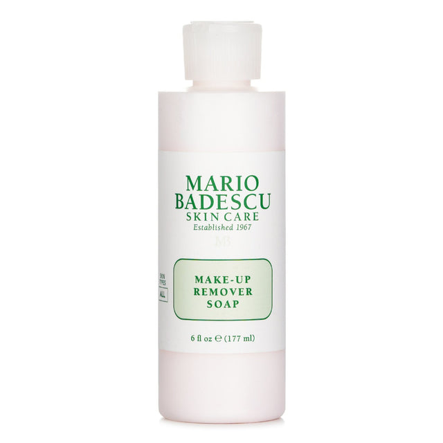 Creamy oil-free makeup remover soap for all skin types, leaving skin soft and clean after use.