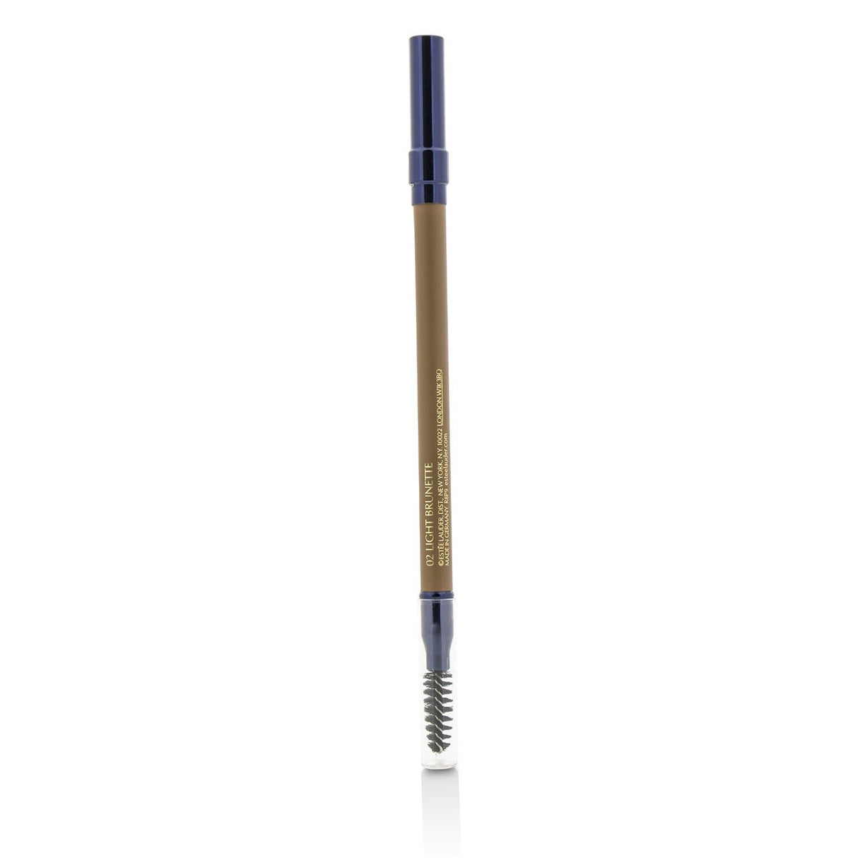 Estee Lauder Brow Defining Pencil #02 Light Brunette, dual-ended for shaping brows with long-lasting, water-resistant color.