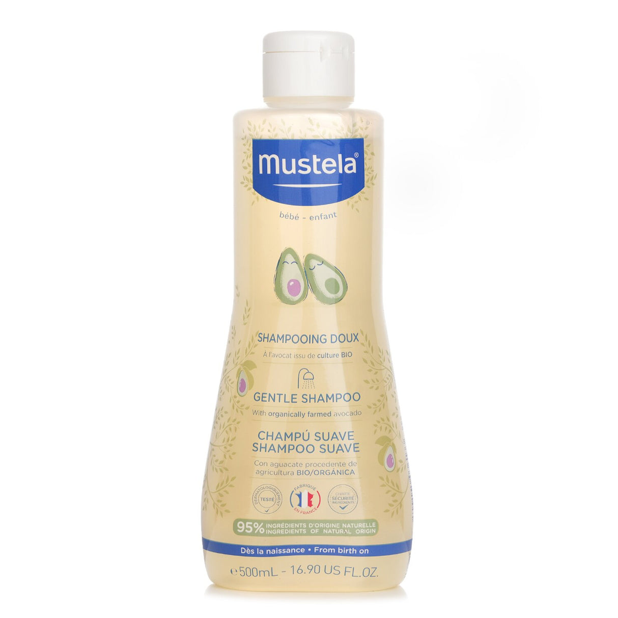 Mustela Gentle Shampoo 500ml/16.9oz