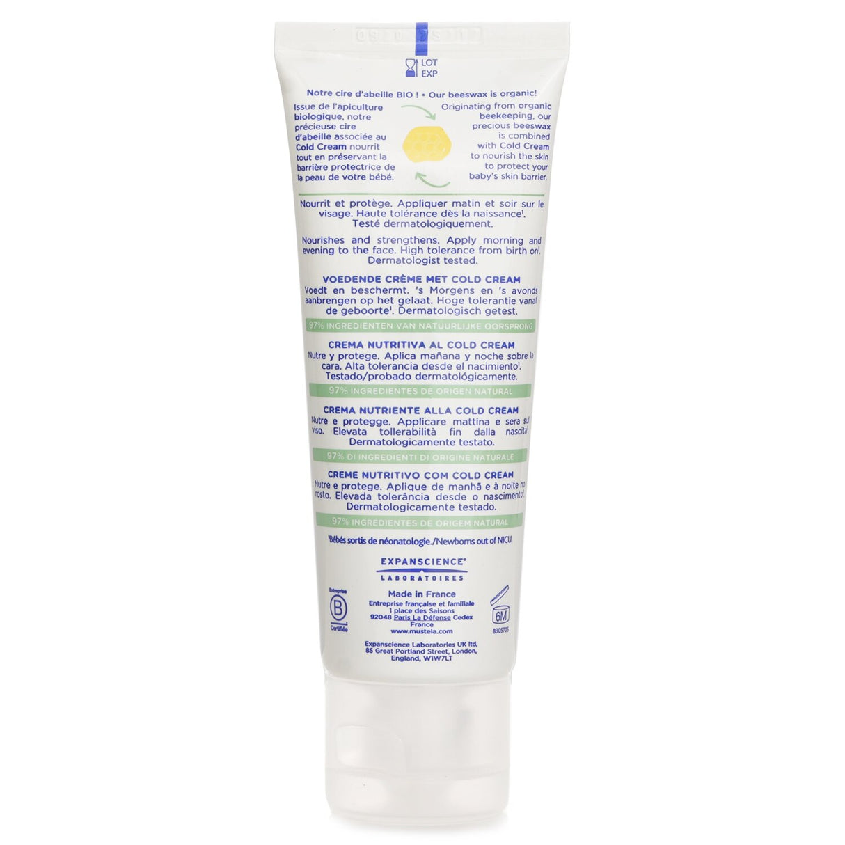 Mustela Nourishing Cream With Cold Cream 40ml/1.35oz