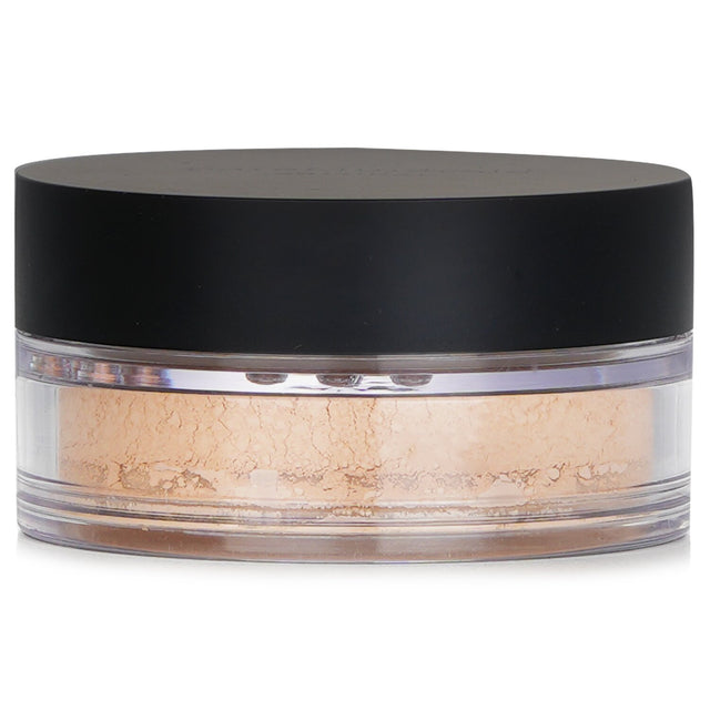 BareMinerals Original SPF 15 Foundation in Fair Ivory offers sheer coverage, sun protection, and a natural glow in an 8g jar.