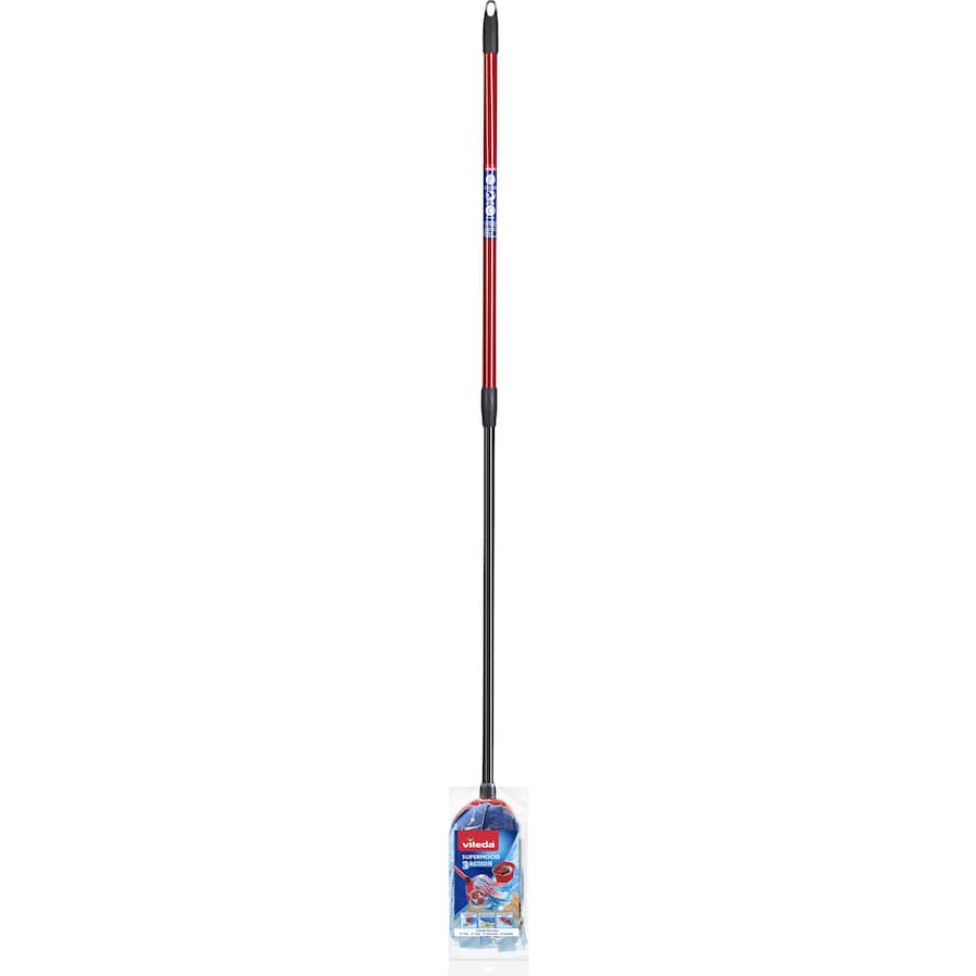 Vileda Supermocio 3 Action Mop With Telescopic Handle - Each