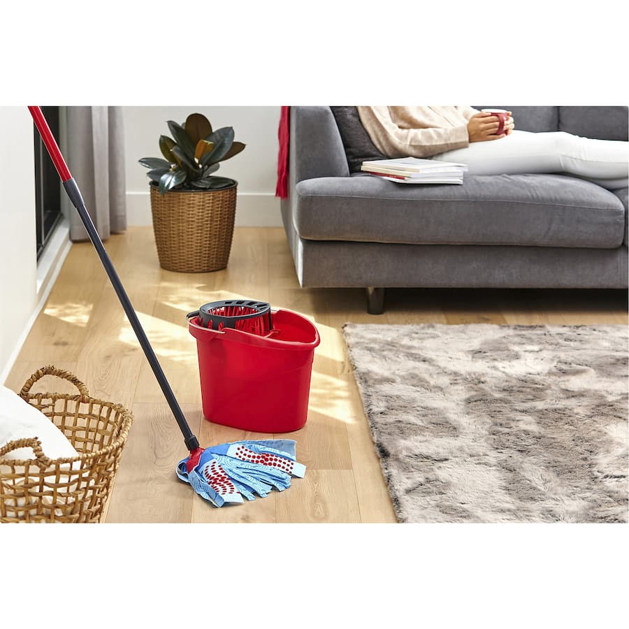 Vileda Supermocio 3 Action Mop With Telescopic Handle - Each