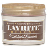 Layrite Superhold Pomade (High Hold, Medium Shine, Water Soluble) 120g/4.25oz