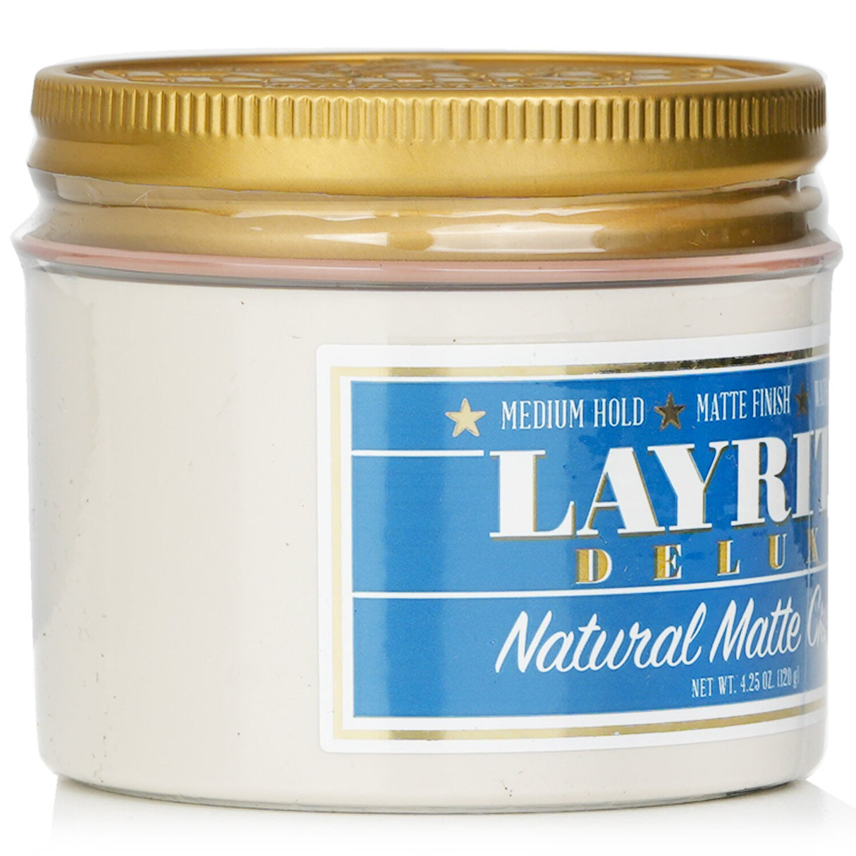 Layrite Natural Matte Cream (Medium Hold, Matte Finish, Water Soluble) 120g/4.25