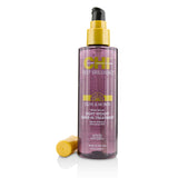 Lightweight leave-in treatment with Olive and Monoi oils for shiny, healthy, and manageable hair.