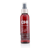 CHI Rose Hip Oil Leave-In Tonic 118ml, a hair treatment that moisturizes, adds shine, and protects color-treated hair.