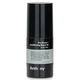 Pre-shave and conditioning beard oil for all skin types, enriched with Rosemary and Basil for softness and hydration.