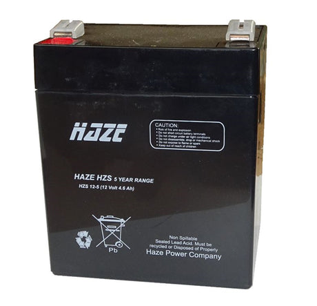 12V 5Ah HG5 Replacement Battery, compact and non-spillable, ideal for UPS and security systems with long-lasting performance.