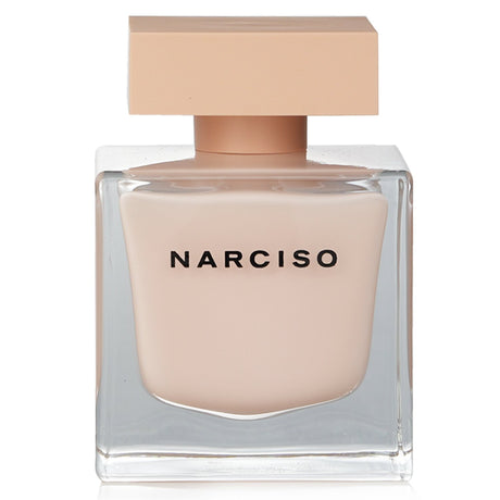 Narciso Poudree Eau De Parfum Spray 90ml, a floral woody fragrance with notes of rose, jasmine, musk, and cedar, perfect for any occasion.