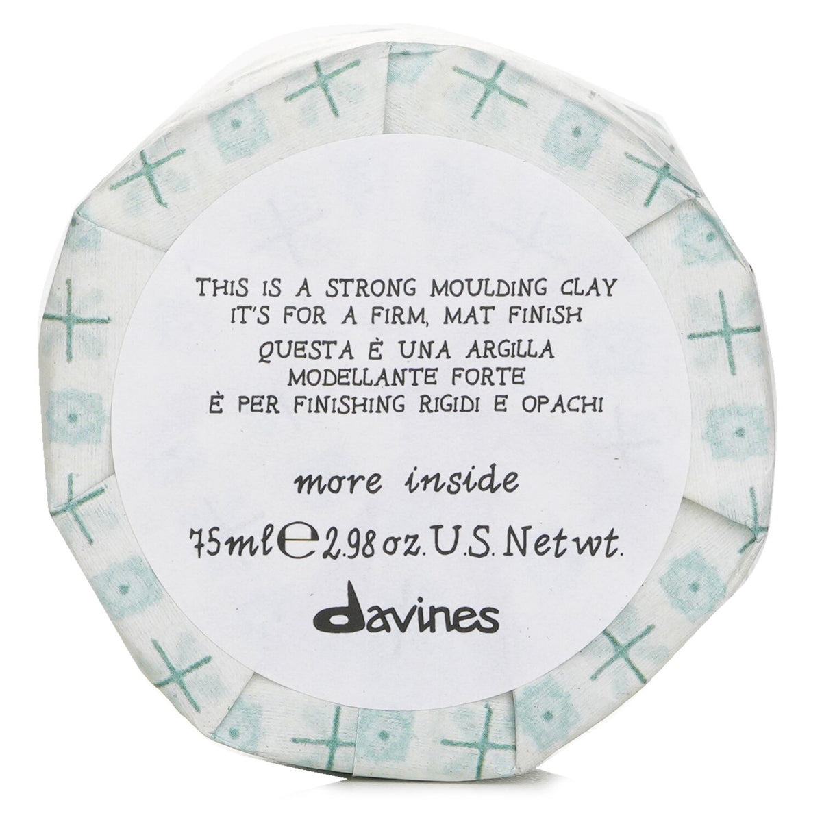 Davines More Inside This Is A Strong Moulding Clay 75ml/