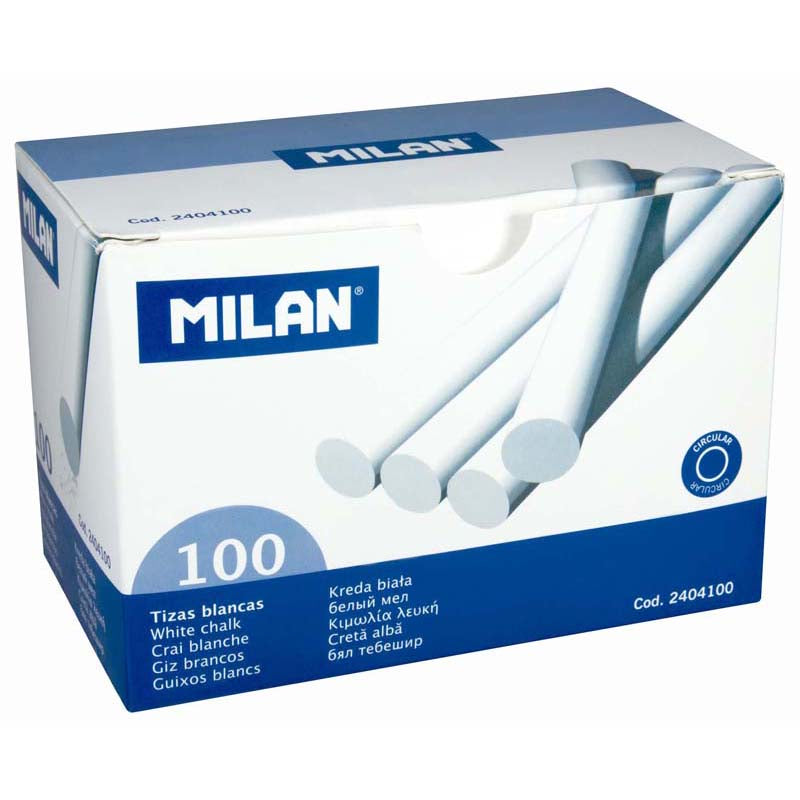 Milan Chalk White Box 100